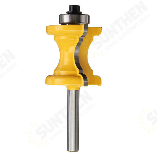 1/4 Inch Shank Bullnose and Cove Trim Molding Router Bit Woodworking Cutter