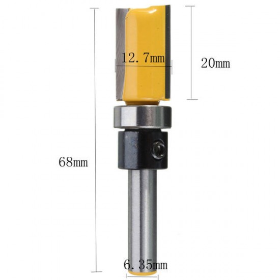 1/4 Inch Shank Cutter Router Bit Trimming Woodworking Milling Cutter