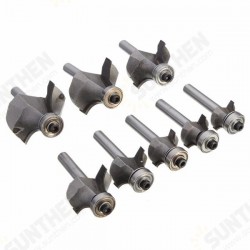 1/4 Inch Shank Round Over Bit Router Tool Beading Router Cutter 1/4 Inch Shank Round Over Bit Router Tool Beading Router Cutter