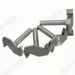 1/4 Inch Shank Wood Working Router Bit Hole Saw Cutter Edge Trimming Carving Blades 1/4 Inch Shank Wood Working Router Bit Hole Saw Cutter Edge Trimming Carving Blades