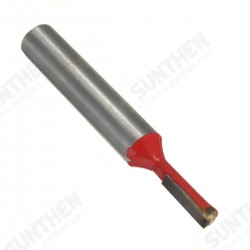 1/4 Inch Straight Shank Router Bit Wood Working Cutter 1/2 Flute Carving Cutter 1/4 Inch Straight Shank Router Bit Wood Working Cutter 1/2 Flute Carving Cutter