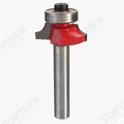 1/4 x 1/4 Inch Metal Round Over Beading Edging Router Bit For Engraving Machine