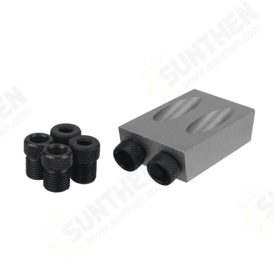 15 Degree Drilling Angle Pocket Hole Jig Dowel Drill Joinery Kit Woodworking Tool 15 Degree Drilling Angle Pocket Hole Jig Dowel Drill Joinery Kit Woodworking Tool