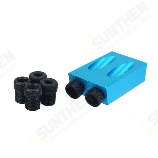 15 Degree Drilling Angle Pocket Hole Jig Dowel Drill Joinery Kit Woodworking Tool 15 Degree Drilling Angle Pocket Hole Jig Dowel Drill Joinery Kit Woodworking Tool