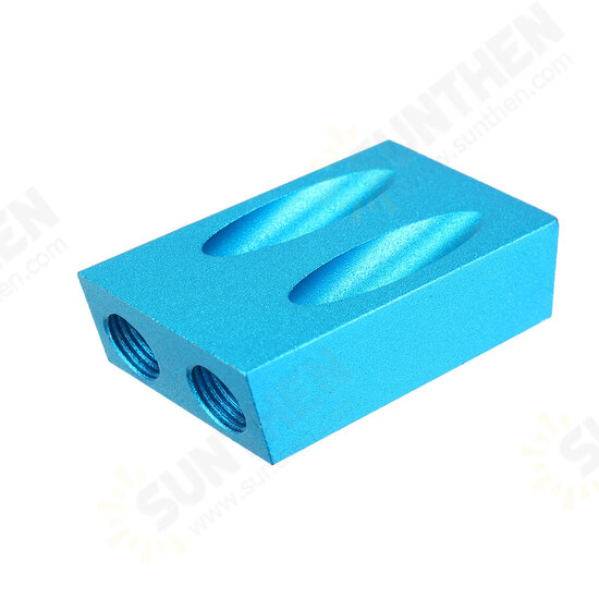 15 Degree Drilling Angle Pocket Hole Jig Dowel Drill Joinery Kit Woodworking Tool 15 Degree Drilling Angle Pocket Hole Jig Dowel Drill Joinery Kit Woodworking Tool