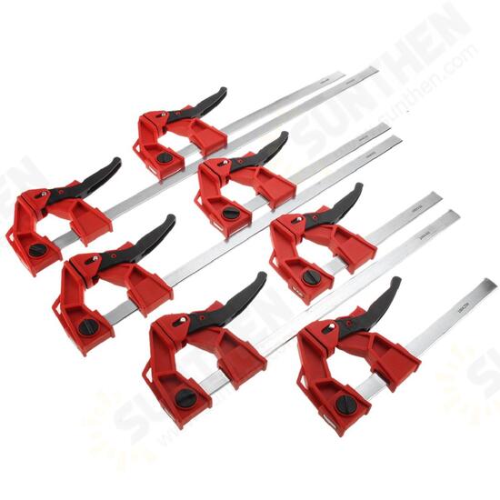150-600mm Length Clamping Wood F Clamp 100mm Width Woodworking Fast Clamp 150-600mm Length Clamping Wood F Clamp 100mm Width Woodworking Fast Clamp