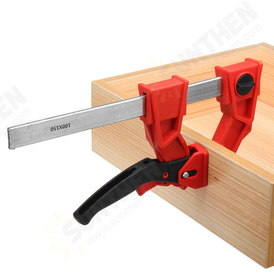 150-600mm Length Clamping Wood F Clamp 100mm Width Woodworking Fast Clamp 150-600mm Length Clamping Wood F Clamp 100mm Width Woodworking Fast Clamp