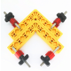150x150mm 90 Degrees Positioning Ruler Engineering Plastic L-Type Corner Clamp For Woodworking Carpenter Clamping Tool 150x150mm 90 Degrees Positioning Ruler Engineering Plastic L-Type Corner Clamp For Woodworking Carpenter Clamping Tool
