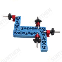 150x150mm 90 Degrees Positioning Ruler Engineering Plastic L-Type Corner Clamp For Woodworking Carpenter Clamping Tool 150x150mm 90 Degrees Positioning Ruler Engineering Plastic L-Type Corner Clamp For Woodworking Carpenter Clamping Tool