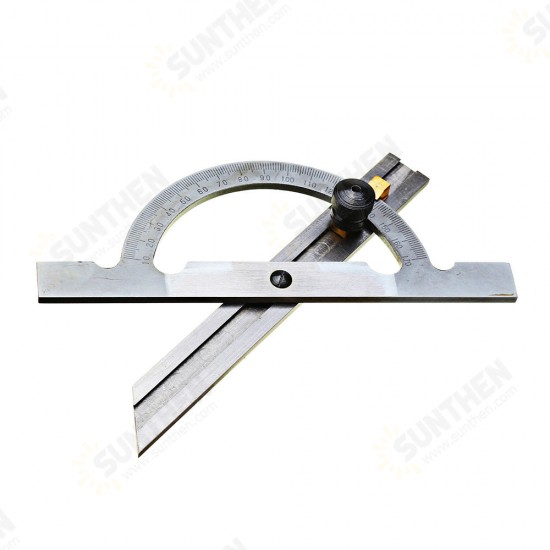 150x100mm Stainless Steel Adjustable Protractor 10-170 Degree Angle Ruler Woodworking Tool