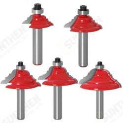 1/5Pcs 8mm Shank Raised Line Router Bit Frame Tenon Milling Cutter for Woodworking Tools 1/5Pcs 8mm Shank Raised Line Router Bit Frame Tenon Milling Cutter for Woodworking Tools