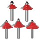 1/5Pcs 8mm Shank Raised Line Router Bit Frame Tenon Milling Cutter for Woodworking Tools 1/5Pcs 8mm Shank Raised Line Router Bit Frame Tenon Milling Cutter for Woodworking Tools