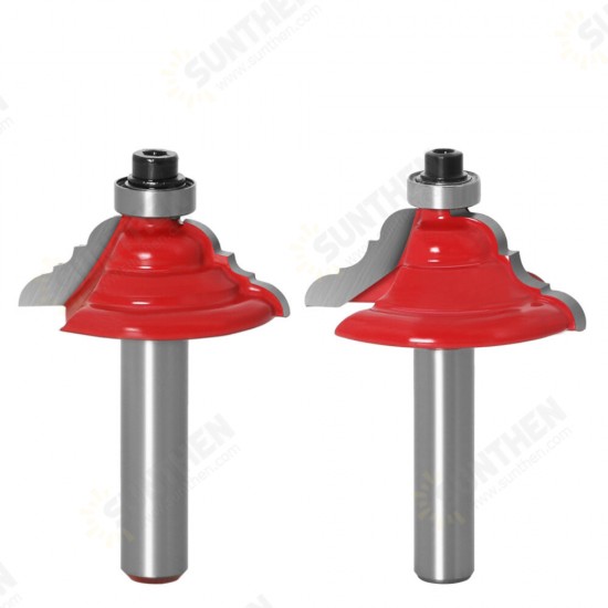 1/5Pcs 8mm Shank Raised Line Router Bit Frame Tenon Milling Cutter for Woodworking Tools 1/5Pcs 8mm Shank Raised Line Router Bit Frame Tenon Milling Cutter for Woodworking Tools