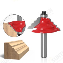 1/5Pcs 8mm Shank Raised Line Router Bit Frame Tenon Milling Cutter for Woodworking Tools 1/5Pcs 8mm Shank Raised Line Router Bit Frame Tenon Milling Cutter for Woodworking Tools