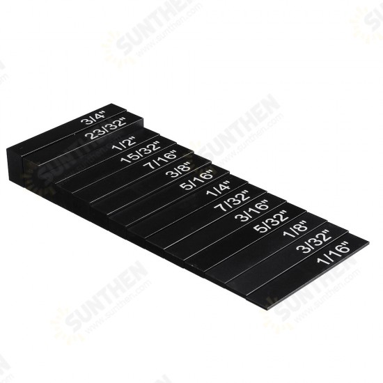 15pcs Woodworking Precision Aluminum Alloy Setup Bars Setup Blocks Height Gauge Set for Router and Table Saw Accessories 15pcs Woodworking Precision Aluminum Alloy Setup Bars Setup Blocks Height Gauge Set for Router and Table Saw Accessories