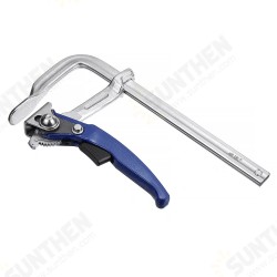 160-400mm Quick Guide Rail Clamp Carpenter F Clamp Quick Clamping for MFT and Guide Rail System Woodworking DIY Hand Tool-160mm 160-400mm Quick Guide Rail Clamp Carpenter F Clamp Quick Clamping for MFT and Guide Rail System Woodworking DIY Hand Tool-160mm