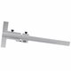 160/250/300/400/500mm T-Type Vernier Caliper Scraper Bridge Tool 0.05mm Fine Adjustment Carbon Steel Ruler Measuring Tool Dropshipping