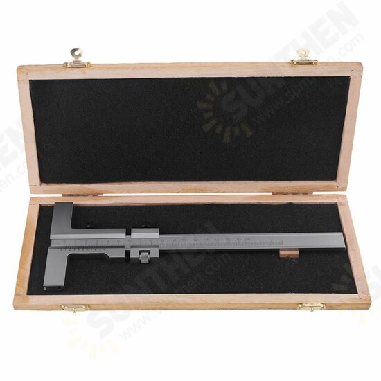 160/250/300/400/500mm T-Type Vernier Caliper Scraper Bridge Tool 0.05mm Fine Adjustment Carbon Steel Ruler Measuring Tool 160/250/300/400/500mm T-Type Vernier Caliper Scraper Bridge Tool 0.05mm Fine Adjustment Carbon Steel Ruler Measuring Tool