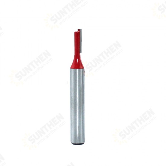 1/7/8Pcs 1/4 Inch 6.35mm Shank Single/Double Blade Straight Bit Router Bit Milling Cutting For Wood Tool Trimming 1/7/8Pcs 1/4 Inch 6.35mm Shank Single/Double Blade Straight Bit Router Bit Milling Cutting For Wood Tool Trimming