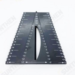 1/8inch-5inch Woodworking Scribe Mark Line Gauge Cross-out Ruler Carpenter Tools 1/8inch-5inch Woodworking Scribe Mark Line Gauge Cross-out Ruler Carpenter Tools