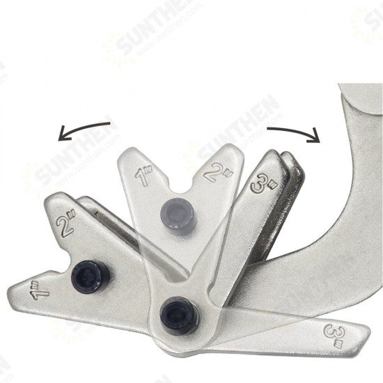 2-In-1 Vigorous Pliers Diagonal Hole Pliers C-Clamp Locking With Large V-Pads 2-In-1 Vigorous Pliers Diagonal Hole Pliers C-Clamp Locking With Large V-Pads