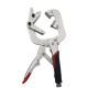 2-In-1 Vigorous Pliers Diagonal Hole Pliers C-Clamp Locking With Large V-Pads 2-In-1 Vigorous Pliers Diagonal Hole Pliers C-Clamp Locking With Large V-Pads