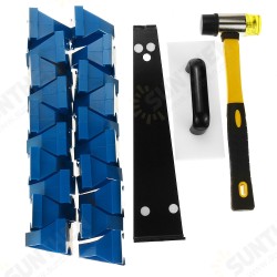 2-in-1 Flooring Spacer Kit Laminate Wood Flooring Tools Inch Double End Use Wooden Floor Installation Gasket Wooden Floor Installation Tool