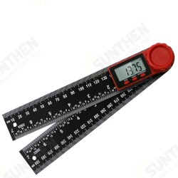 200/300mm 360 Degree LCD Digital Display Angle Ruler Inclinometer Goniometer Protractor Measuring Tool 0-300mm Measuring Ruler 200/300mm 360 Degree LCD Digital Display Angle Ruler Inclinometer Goniometer Protractor Measuring Tool 0-300mm Measuring Ruler
