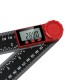 200/300mm 360 Degree LCD Digital Display Angle Ruler Inclinometer Goniometer Protractor Measuring Tool 0-300mm Measuring Ruler 200/300mm 360 Degree LCD Digital Display Angle Ruler Inclinometer Goniometer Protractor Measuring Tool 0-300mm Measuring Ruler
