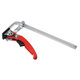 200mm Guide Rail F Clamp Ratchet F Clamp Manual Quick Fix Clamp Quick Clamping Tool for MFT Table and Guide Rail System Woodworking DIY Hand Tool 200mm Guide Rail F Clamp Ratchet F Clamp Manual Quick Fix Clamp Quick Clamping Tool for MFT Table and Guide Rail System Woodworking DIY Hand Tool