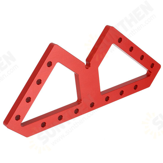200x200MM Aluminum Alloy W Shaped Auxiliary Fixture Splicing Board Table Apron Clamping Square Woodworking Right Angle Clamps Positioning Fixed Clip 200x200MM Aluminum Alloy W Shaped Auxiliary Fixture Splicing Board Table Apron Clamping Square Woodworking Right Angle Clamps Positioning Fixed Clip