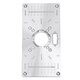 235X120X8mm Trimming Machine Flip Panel Woodworking Router Table Insert Plate 235X120X8mm Trimming Machine Flip Panel Woodworking Router Table Insert Plate