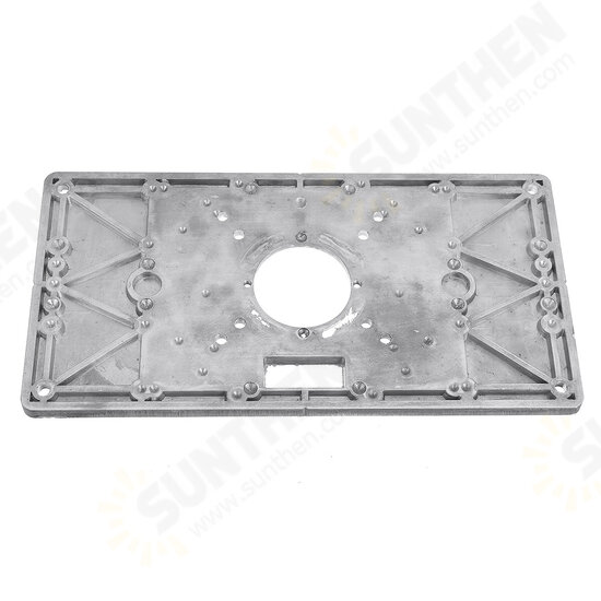 235X120X8mm Trimming Machine Flip Panel Woodworking Router Table Insert Plate 235X120X8mm Trimming Machine Flip Panel Woodworking Router Table Insert Plate