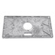 235X120X8mm Trimming Machine Flip Panel Woodworking Router Table Insert Plate 235X120X8mm Trimming Machine Flip Panel Woodworking Router Table Insert Plate