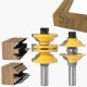 2Pcs 1/2 Inch/12mm Shank Milling Cutter Wood Carving Entry & Interior Door Ogee Router Bit Set For Wood Woodworking Machine 2Pcs 1/2 Inch/12mm Shank Milling Cutter Wood Carving Entry & Interior Door Ogee Router Bit Set For Wood Woodworking Machine