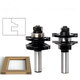 2Pcs 12mm 1/2 Inch Shank Router Bits Woodworking Cutter Door Window Engraving Tool Woodworking Tools 2Pcs 12mm 1/2 Inch Shank Router Bits Woodworking Cutter Door Window Engraving Tool Woodworking Tools