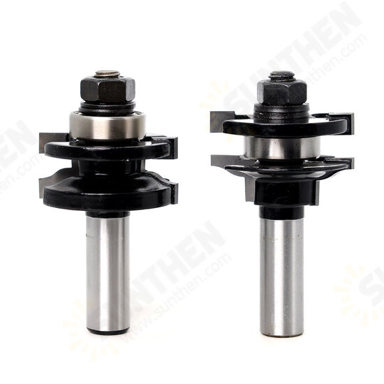 2Pcs 12mm 1/2 Inch Shank Router Bits Woodworking Cutter Door Window Engraving Tool Woodworking Tools 2Pcs 12mm 1/2 Inch Shank Router Bits Woodworking Cutter Door Window Engraving Tool Woodworking Tools