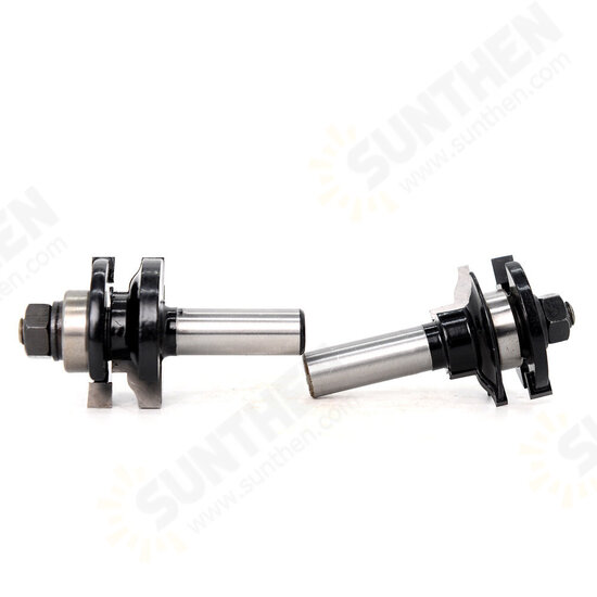 2Pcs 12mm 1/2 Inch Shank Router Bits Woodworking Cutter Door Window Engraving Tool Woodworking Tools 2Pcs 12mm 1/2 Inch Shank Router Bits Woodworking Cutter Door Window Engraving Tool Woodworking Tools