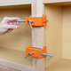 2Pcs Woodworking Locker Punch Fixing Clip Showcase Puncher Woodworking Punch Clip Cabinet Claw 2Pcs Woodworking Locker Punch Fixing Clip Showcase Puncher Woodworking Punch Clip Cabinet Claw