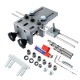 3 In 1 Dowelling Jig 6/8/10mm Wood Drilling Guide Locator Adjustable Dowel Jig Kit For DIY Woodworking Tool 3 In 1 Dowelling Jig 6/8/10mm Wood Drilling Guide Locator Adjustable Dowel Jig Kit For DIY Woodworking Tool