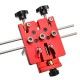 3 in 1 Woodworking Hole Drill Doweling Jig Positioner Guide Locator Joinery System Kit Aluminium Alloy DIY Tool for Furniture Fast Connecting 3 in 1 Woodworking Hole Drill Doweling Jig Positioner Guide Locator Joinery System Kit Aluminium Alloy DIY Tool for Furniture Fast Connecting
