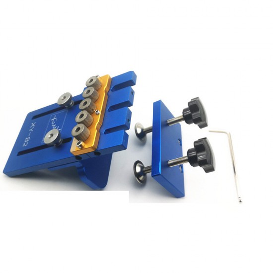 3-in-1/4-in-1 Woodworking Pocket Hole Jig DIY Adjustable Doweling Jig Set Dowel Drill Guide Position Sleeves Hole Kit