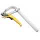 300-800mm Quick Guide Rail Clamp Carpenter F Clamp Quick Clamping for MFT and Guide Rail System Woodworking DIY Hand Tool 300-800mm Quick Guide Rail Clamp Carpenter F Clamp Quick Clamping for MFT and Guide Rail System Woodworking DIY Hand Tool