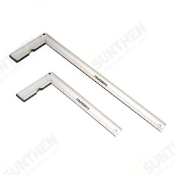 300/500MM 90 Degree Square Woodworking Angle Ruler Stamping Scale Turning Ruler Aluminum Alloy Square Turning Ruler Woodworking Tools 300/500MM 90 Degree Square Woodworking Angle Ruler Stamping Scale Turning Ruler Aluminum Alloy Square Turning Ruler Woodworking Tools