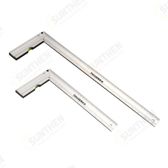 300/500MM 90 Degree Square Woodworking Angle Ruler Stamping Scale Turning Ruler Aluminum Alloy Square Turning Ruler Woodworking Tools 300/500MM 90 Degree Square Woodworking Angle Ruler Stamping Scale Turning Ruler Aluminum Alloy Square Turning Ruler Woodworking Tools