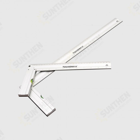 300/500MM 90 Degree Square Woodworking Angle Ruler Stamping Scale Turning Ruler Aluminum Alloy Square Turning Ruler Woodworking Tools 300/500MM 90 Degree Square Woodworking Angle Ruler Stamping Scale Turning Ruler Aluminum Alloy Square Turning Ruler Woodworking Tools