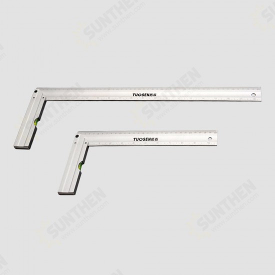 300/500MM 90 Degree Square Woodworking Angle Ruler Stamping Scale Turning Ruler Aluminum Alloy Square Turning Ruler Woodworking Tools 300/500MM 90 Degree Square Woodworking Angle Ruler Stamping Scale Turning Ruler Aluminum Alloy Square Turning Ruler Woodworking Tools
