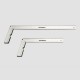 300/500MM 90 Degree Square Woodworking Angle Ruler Stamping Scale Turning Ruler Aluminum Alloy Square Turning Ruler Woodworking Tools 300/500MM 90 Degree Square Woodworking Angle Ruler Stamping Scale Turning Ruler Aluminum Alloy Square Turning Ruler Woodworking Tools