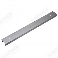 300mm to 1220mm Grey T-Track with Predrilled Mounting Holes 30mm x 12.8mm Miter Slot for Saw Router Table