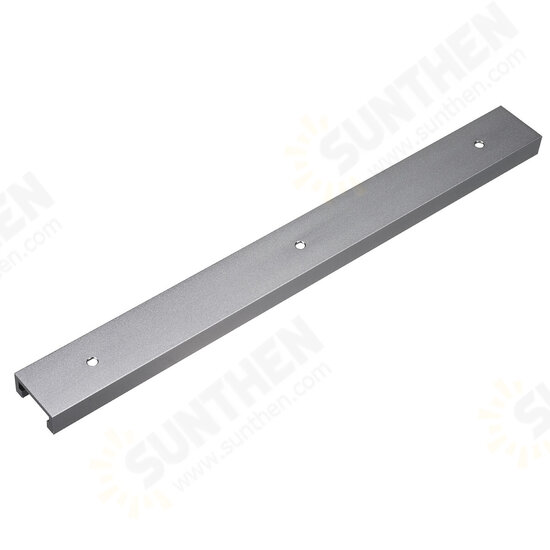 300mm to 1220mm Grey T-Track with Predrilled Mounting Holes 30mm x 12.8mm Miter Slot for Saw Router Table 300mm to 1220mm Grey T-Track with Predrilled Mounting Holes 30mm x 12.8mm Miter Slot for Saw Router Table